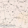 Historic Map : 65. Star Map. from an Atlas of Astronomy, 1892 Celestial Atlas - Vintage Wall Art