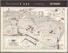 Historic Map - Points of Interest in Enchanting San Francisco. TWA, 1965 Vintage Wall Art