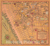 Historic Map - A map of Greenwich Village, 1934 Pictorial Map - Vintage Wall Art