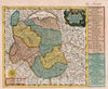 Historic Map : France, Savoy (France and Italy) Vol 1:29- Das Hertzogthum Savoya, 1740 Atlas , Vintage Wall Art