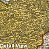 Historic Map : Czech Republic, Vol 1:36- Der Bunzlauer Kreis in dem Koenigreich Bohmen, 1740 Atlas , Vintage Wall Art
