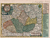 Historic Map : Czech Republic, Vol 1:56- Das Marggrafthum Maehren, 1740 Atlas , Vintage Wall Art