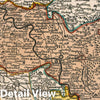 Historic Map : Germany, Vol 1:67- Das Hertzogthum Cleve und das Furstenthum Mores, 1740 Atlas , Vintage Wall Art