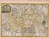 Historic Map : Germany, Saxony , Germany Vol 2:101- Die Aemter Plauen und Pausa, in dem Voigtlaendischen Creiss, 1740 Atlas , Vintage Wall Art
