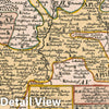 Historic Map : Germany, Saxony , Germany Vol 2:101- Die Aemter Plauen und Pausa, in dem Voigtlaendischen Creiss, 1740 Atlas , Vintage Wall Art