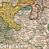 Historic Map : Germany, Vol 2:105- Die Graefflich Reussischen Herrschafften Graitz Schlaitz, 1740 Atlas , Vintage Wall Art