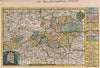 Historic Map : Germany, Vol 2: 134- Das Furstenthum Anhalt, 1740 Atlas , Vintage Wall Art