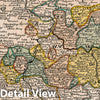 Historic Map : Germany, Vol 2: 134- Das Furstenthum Anhalt, 1740 Atlas , Vintage Wall Art