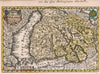 Historic Map - Vol 2: 137- Das Gros-Hertzogthum Finland, 1740 Atlas - Vintage Wall Art