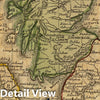 Historic Map : United Kingdom of England, Scotland and Ireland, 1821 Atlas - Vintage Wall Art