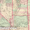 Historic Map : California, Utah, Nevada, Colorado, New Mexico, and Arizona, 1874 Atlas - Vintage Wall Art