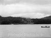 Adirondacks Historic Black & White Photo, The Ruisseamont, Lake Placid, c1902 -