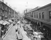 Baltimore Historic Black & White Photo, Light Street, c1906 -
