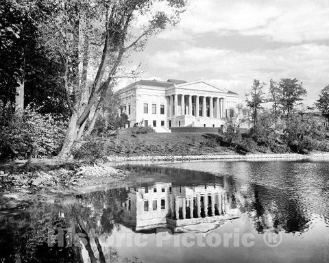 Historic Black & White Photo - Buffalo, New York - Historical Society, c1908 -