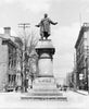 Cincinnati Historic Black & White Photo, The Garfield Monument in Piatt Park, c1903 -