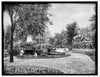 Detroit Historic Black & White Photo, Gardening in Capitol Square, c1890 -