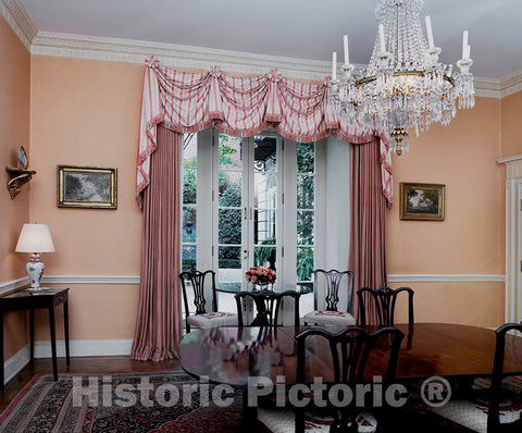 Photo - Dining Room Door Detail, Blair House, Located Across from The White House, Washington, D.C.- Fine Art Photo Reporduction