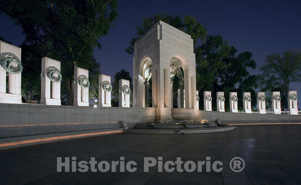 Photo - World War II Memorial, Washington, D.C.- Fine Art Photo Reporduction