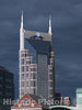 Nashville, TN Photo - Roof of the Ryman Auditorium and the new AT&T Building, Nashville, TN