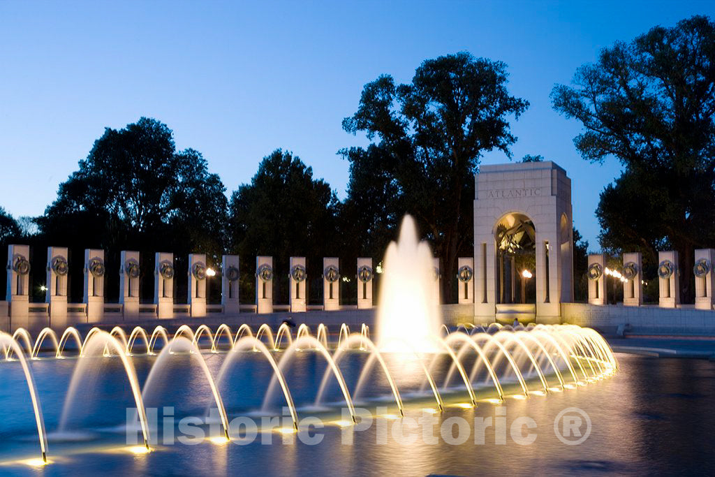 Photo - World War II Memorial, Washington D.C.- Fine Art Photo Reporduction