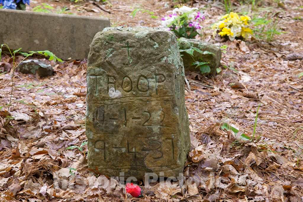 Photo- Key Underwood Coon Dog Memorial Graveyard, Colbert County, Alabama 4 Fine Art Photo Reproduction