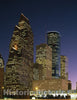 Houston, TX Photo - City at night, Houston, Texas