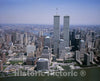 New York, NY Photo - World Trade Center Towers and The New York City Skyline, New York, New York