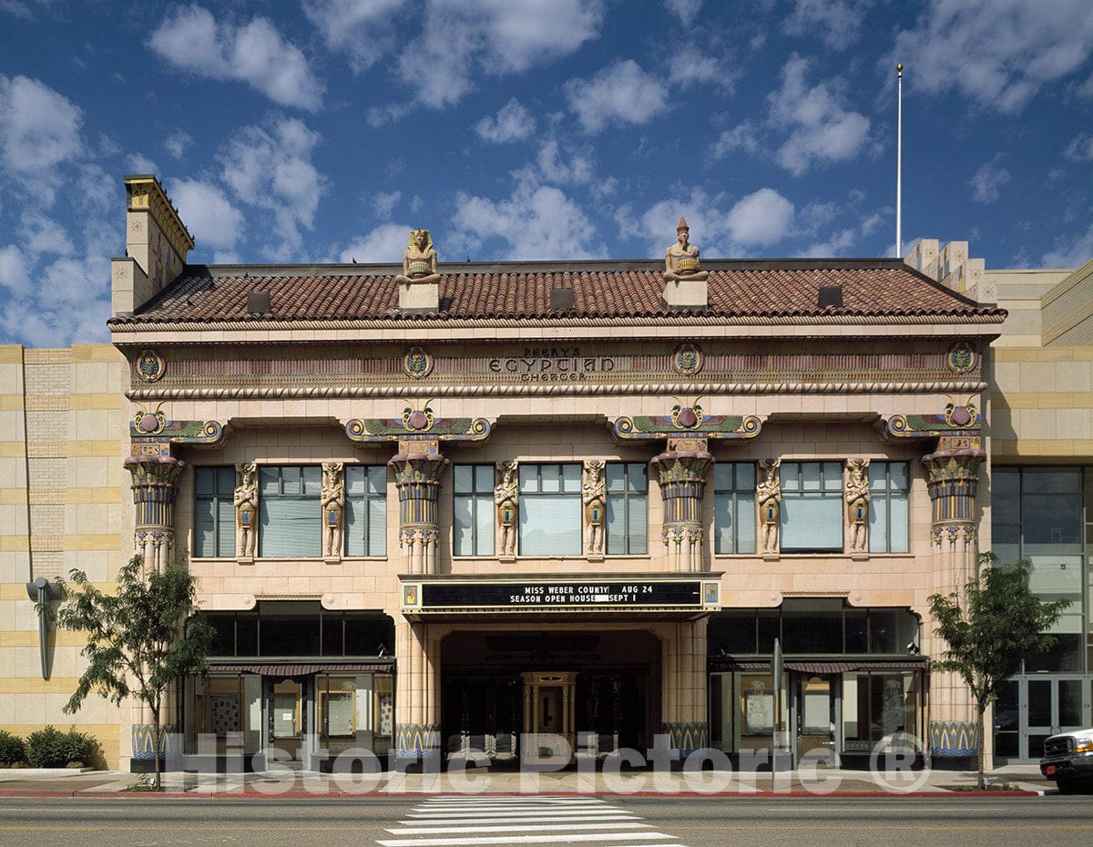Ogden, UT Photo Peery's Egyptian Theater, Ogden, Utah Historic Pictoric