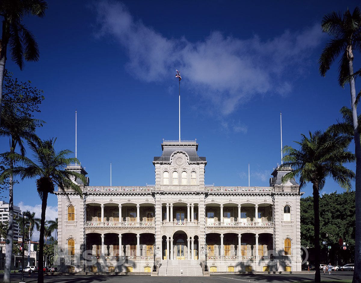 Honolulu, HI Photo - Iolani Palace, in The Capitol District of Downtown-