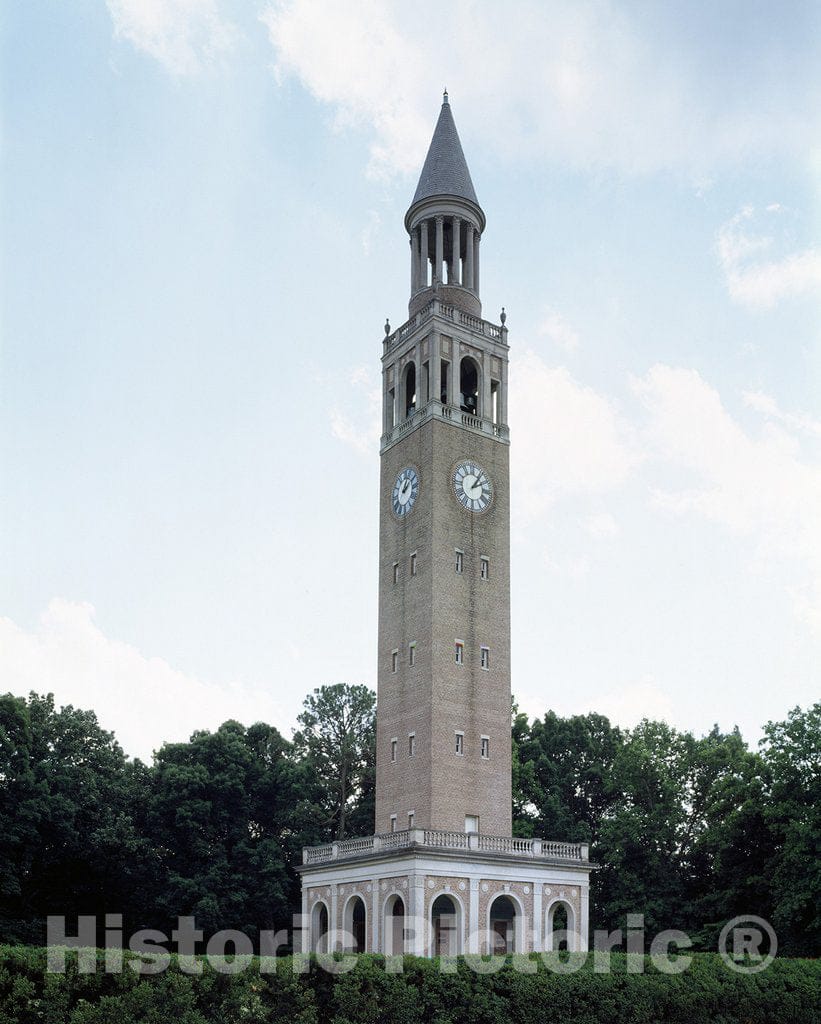 Chapel Hill, NC Photo - Bell Tower at The University of North Carolina, Chapel Hill, North Carolina