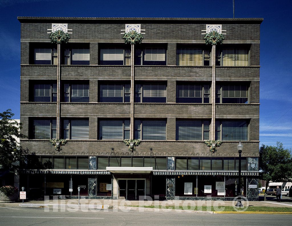 Clinton, IA Photo - Van Allen Office Building, Designed by Celebrated Chicago School Architect Louis H. Sullivan, Chicago, Illinois