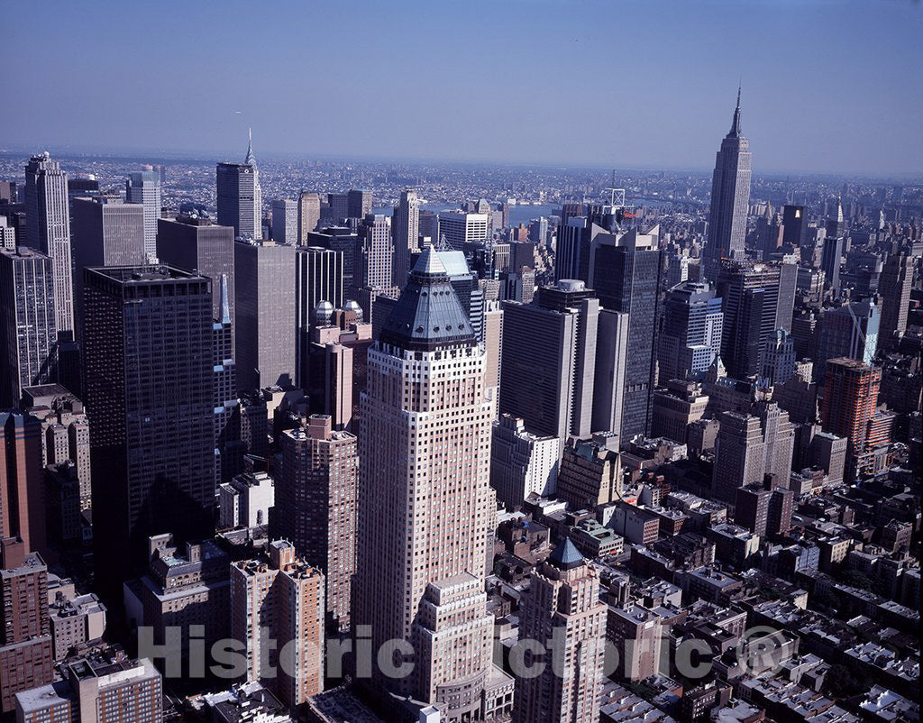 New York, NY Photo - Aerial View of New York City