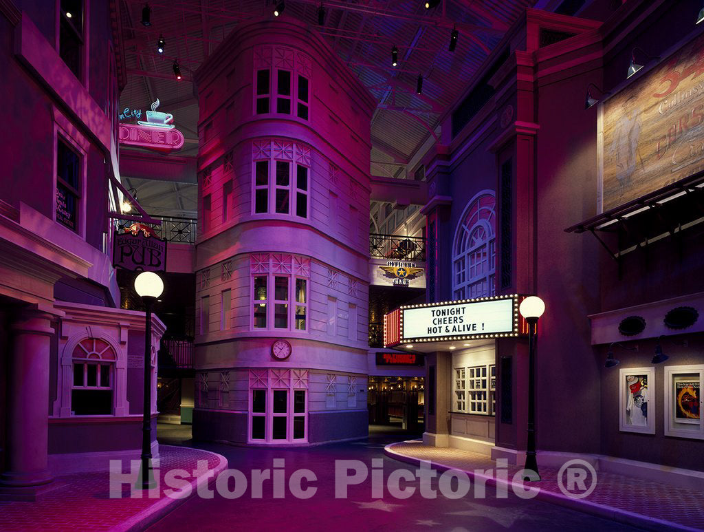 Baltimore, MD Photo - Scene at the Fishmarket, a renovated mall near Baltimore, Maryland's Inner Harbor. The entertainment venue's name was later changed to Port Discovery