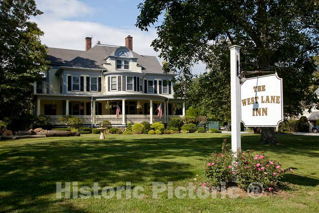Photo - The West Lane Inn, Ridgefield, Connecticut- Fine Art Photo Reporduction