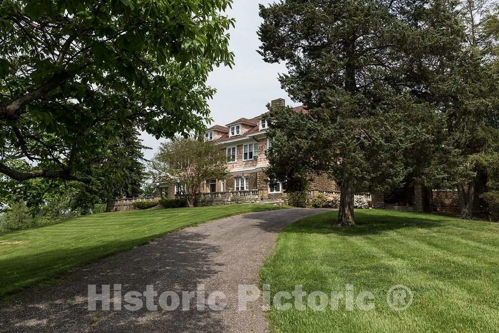 Photo - Fine Homes in The 1000 Block of 13th Street in Southside Huntington, West Virginia- Fine Art Photo Reporduction