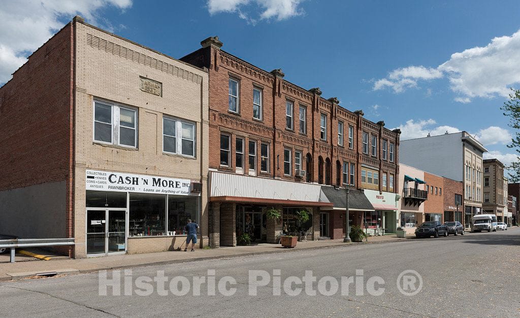 Photo - Downtown New Martinsville, West Virginia- Fine Art Photo Reporduction