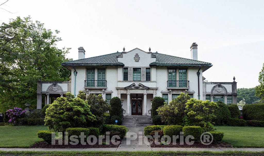 Photo - The E.A. Durham House in Sistersville, West Virginia- Fine Art Photo Reporduction