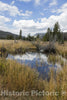 Grand County, Colorado Photo - A mountain pond on the grounds of what was once the Never Summer dude ranch, inside Rocky Mountain National Park in Grand County, Colorado.