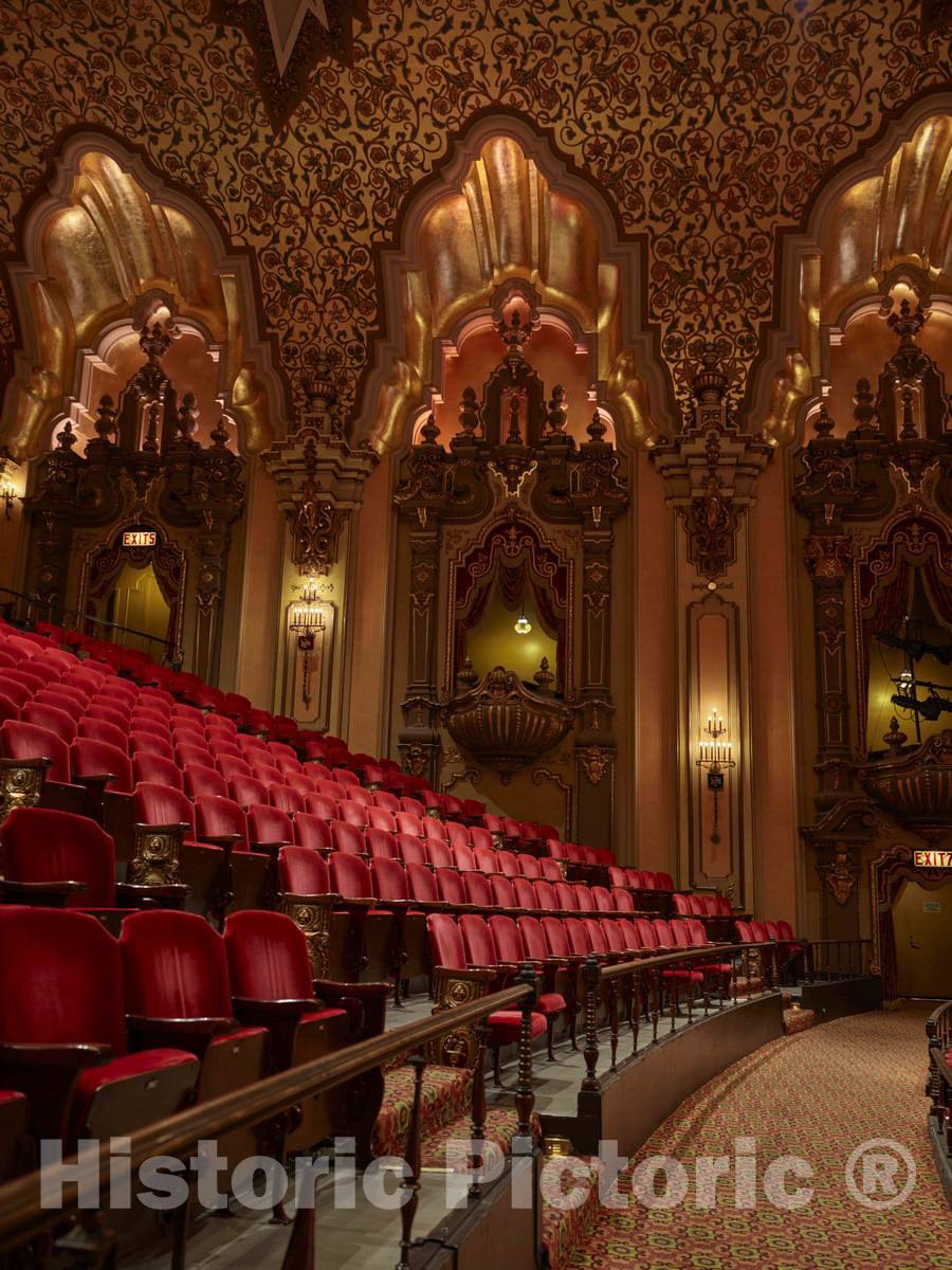 Photo- Part of The Ornate Auditorium of The Ohio Theatre in Columbus, Ohio 2 Fine Art Photo Reproduction