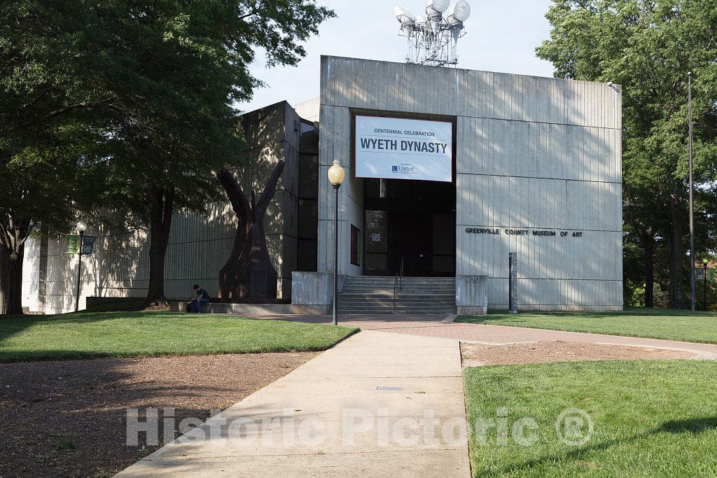 Photo - The Greenville County Museum of Art, Part of The The City of Greenville's Heritage Green Center for Urban Enrichment- Fine Art Photo Reporduction