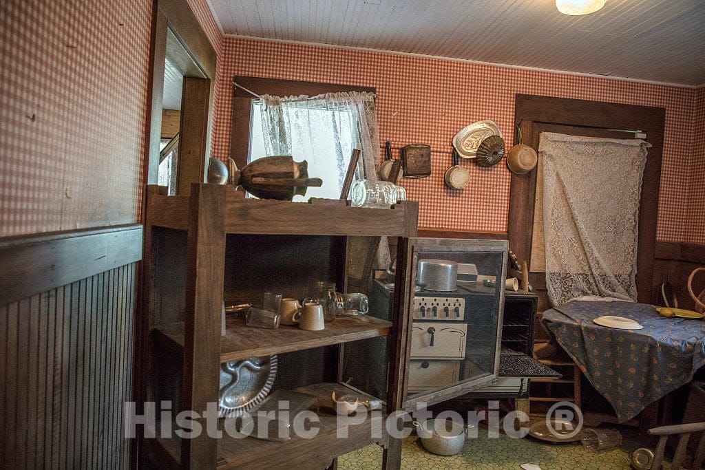 Photo- Inside Dorothy's House, Post Tornado, at The Land of Oz, an Unu ...