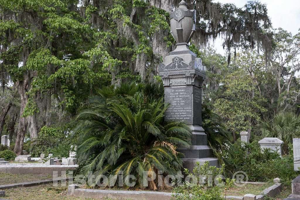 Photo- Gravesites at Bonaventure Cemetery in Savannah, Georgia 2 Fine Art Photo Reproduction