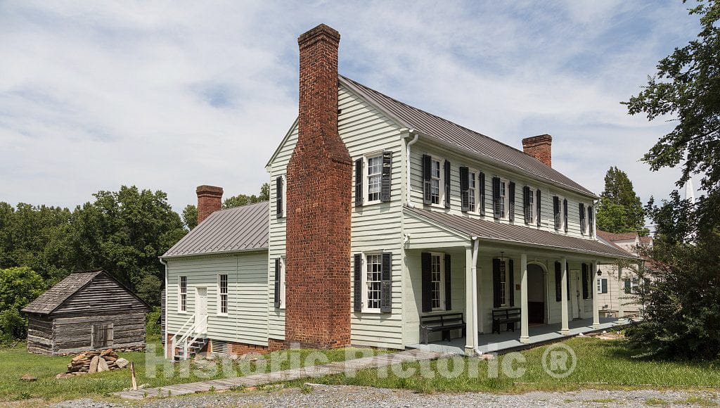 Photo- The Historic Wright's Tavern in Wentworth, The seat of Rockingham County, North Carolina 2 Fine Art Photo Reproduction