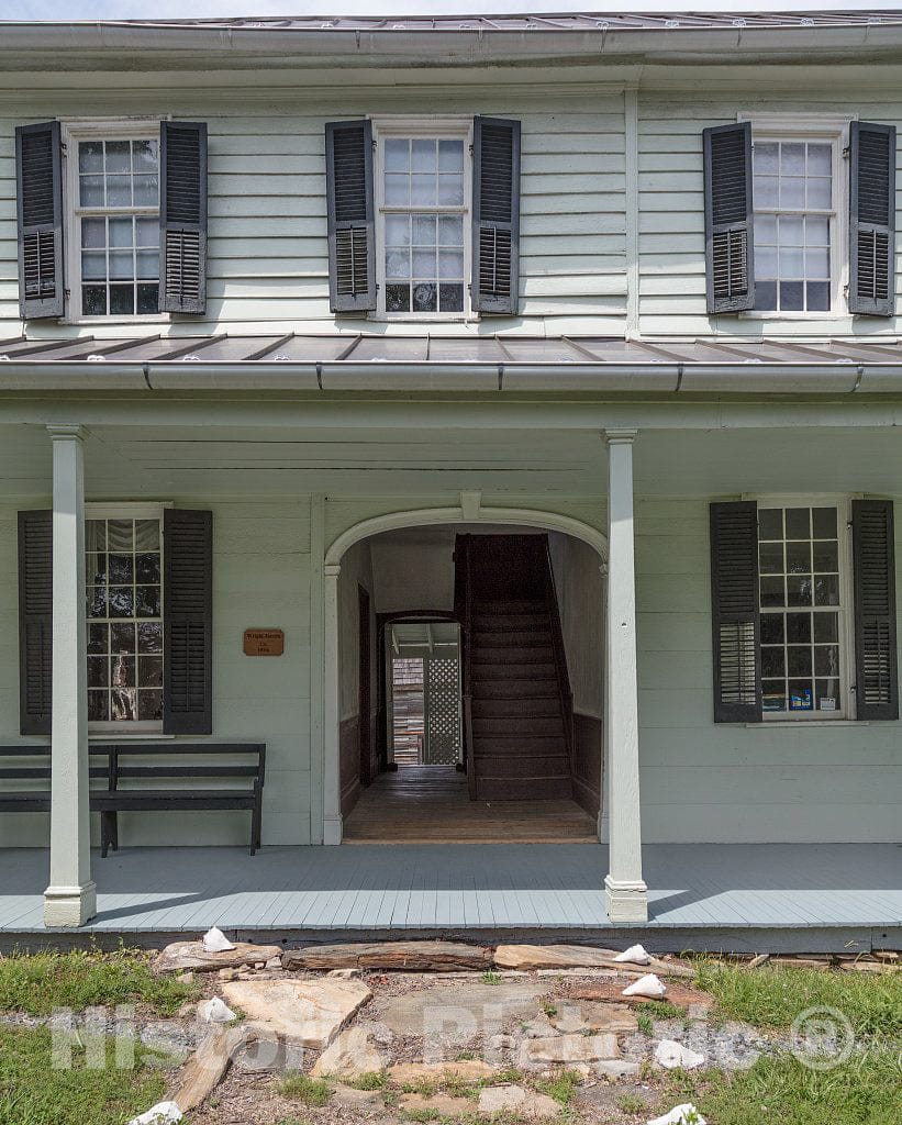 Photo- The historic Wright's Tavern in Wentworth, the seat of Rockingham County, North Carolina 1 Fine Art Photo Reproduction
