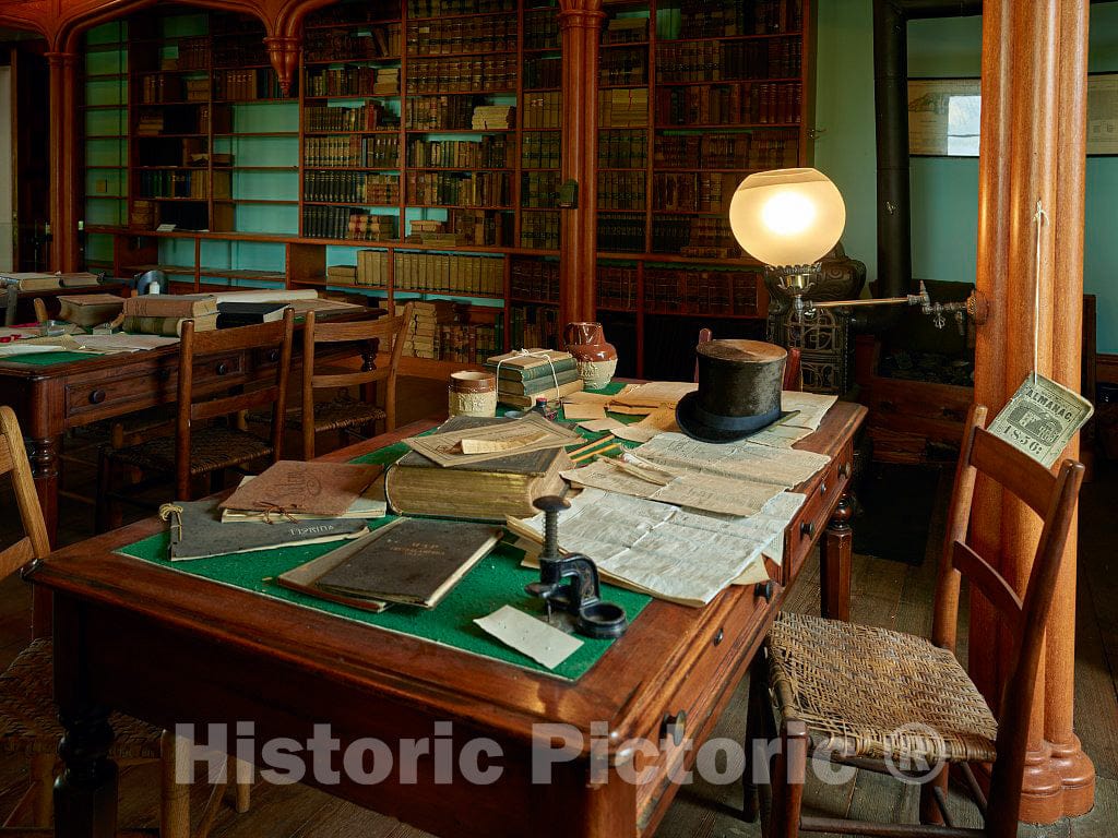 Old Library Raleigh Photo - Historic library in the North Carolina Capitol in Raleigh - Fi ...