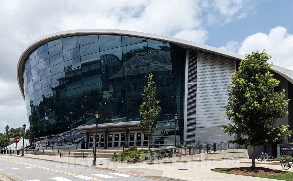 Photo - Stegman Coliseum at The University of Georgia in Athens- Fine Art Photo Reporduction