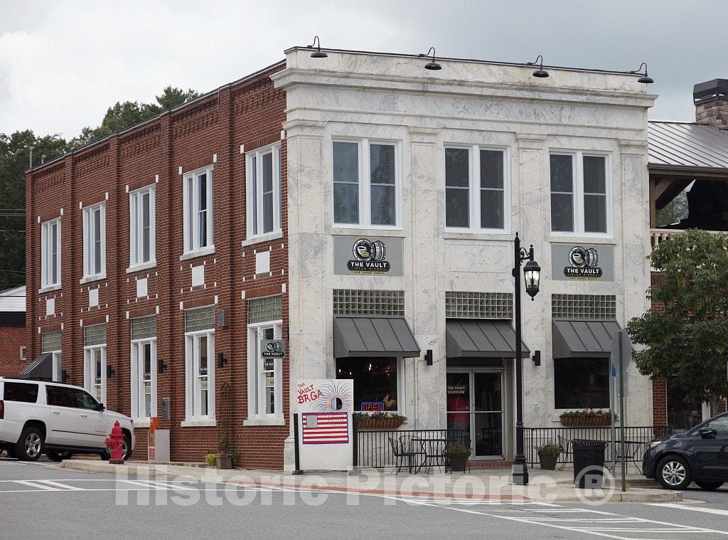 Photo- Commerical Building in Blue Ridge, a Community in far-Northwest Georgia, Near The Tennessee line 1 Fine Art Photo Reproduction