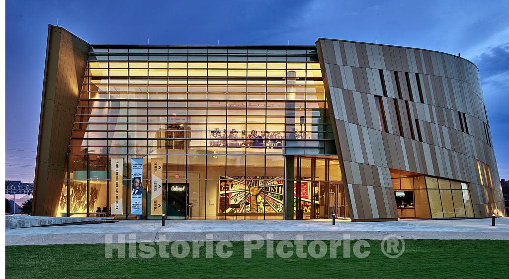 Photo- The Center for Civil and Human Rights in Atlanta, The Capital City of The Southern U.S. State of Georgia and The state's Largest City 1 Fine Art Photo Reproduction