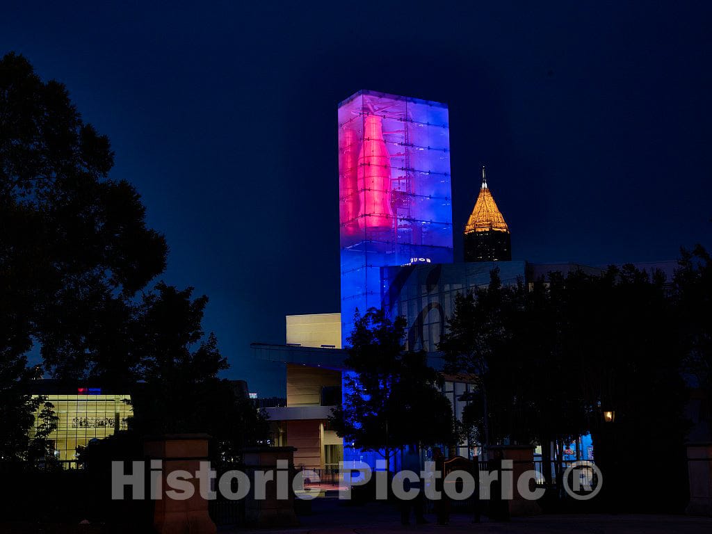 Photo- View of The World of Coca-Cola in Atlanta, The Capital City of The Southern U.S. State of Georgia and The state's Largest City 2 Fine Art Photo Reproduction