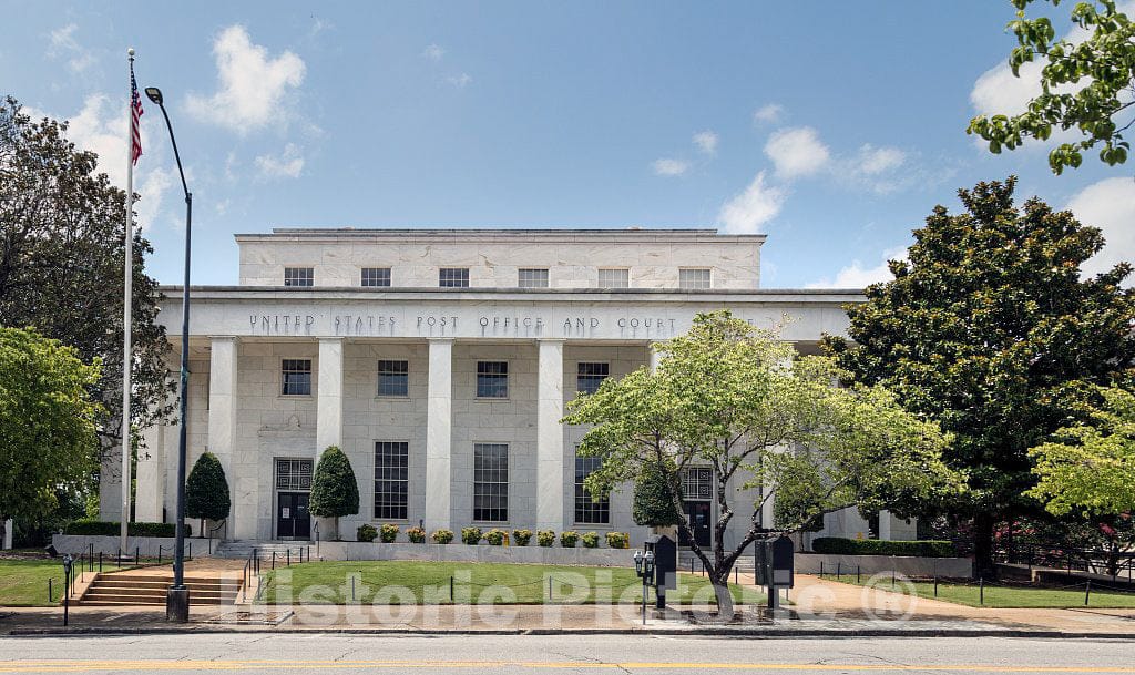 Photo- United States Post Office and Courthouse, Athens, Georgia 4 Fine Art Photo Reproduction